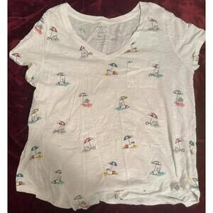 Cute Torrid Dogs Tanning Shirt - Women's 1XL